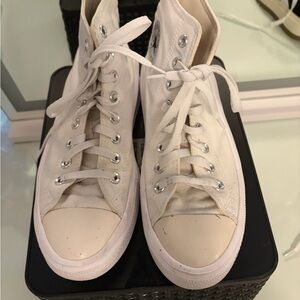 Converse all star platform   White High-Top Sneakers